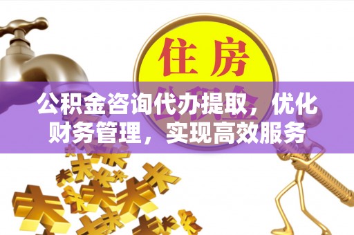 井陉公积金咨询代办提取，优化财务管理，实现高效服务