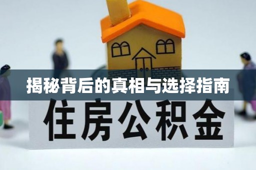 井陉揭秘背后的真相与选择指南